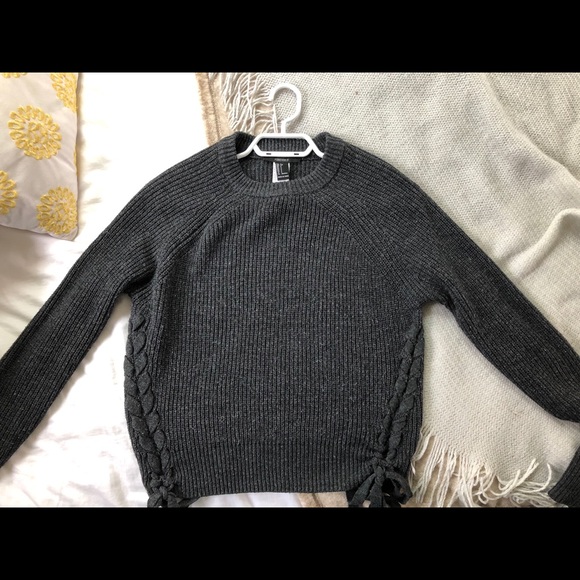 Charcoal Grey Forever 21 Sweater - Picture 6 of 7